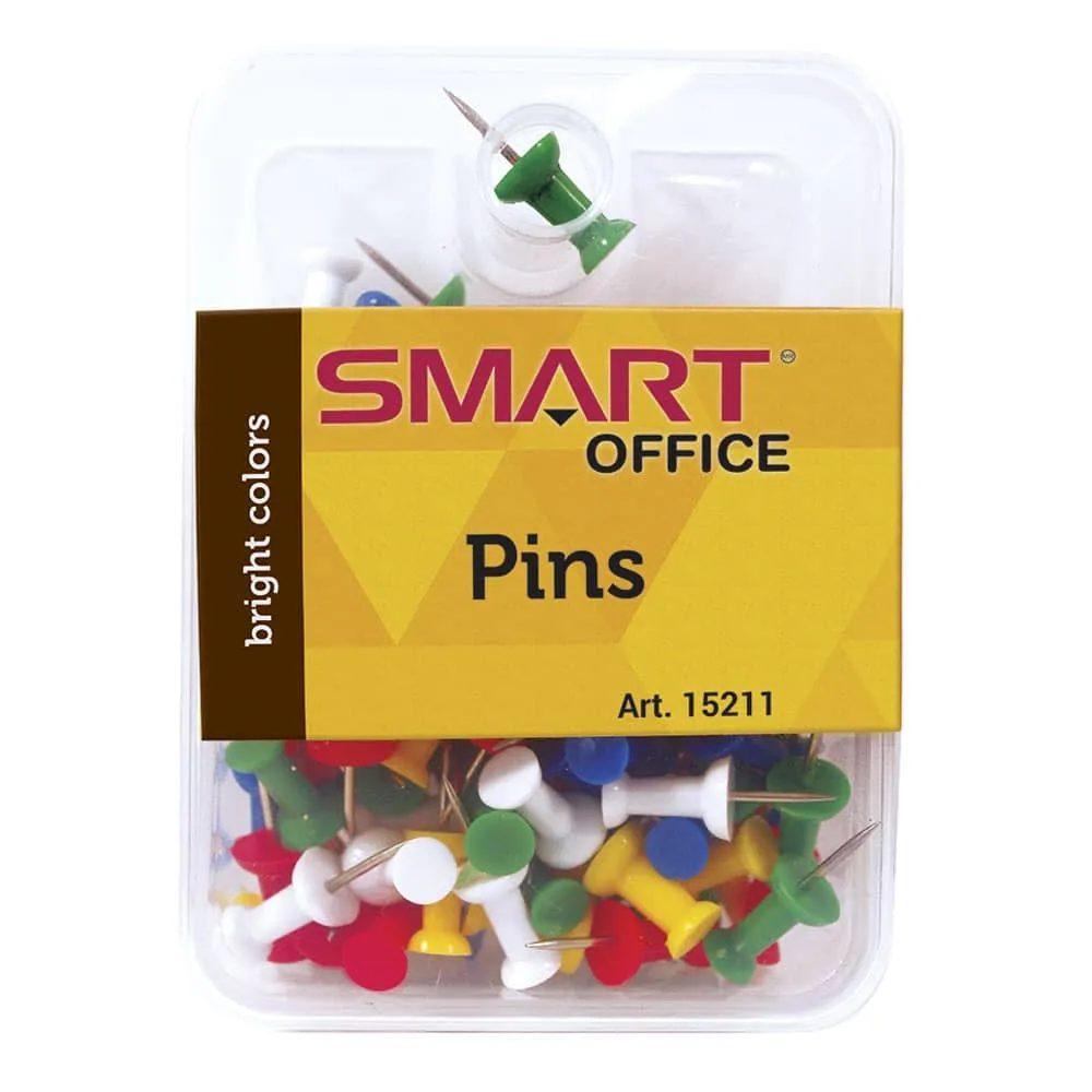Pin de Plástico Multicolor Smart Office