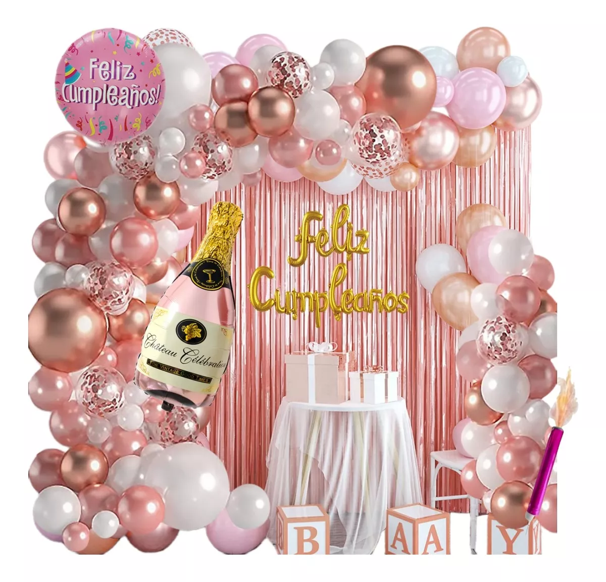 Kit de Globos Decoración de Cumpleaños Variados