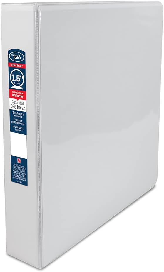 Carpeta Arillo tipo de 1" para 325 Hojas, T/Carta WILSON JONES