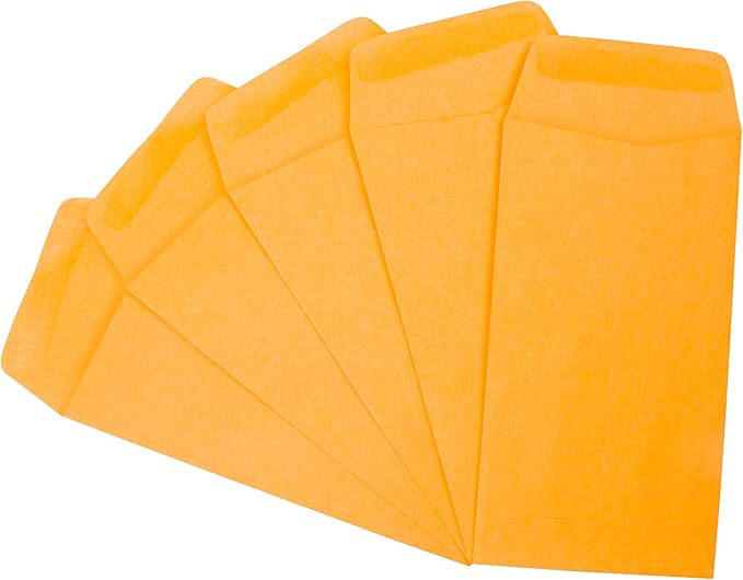 Sobres de papel para efectivo 8x16cm