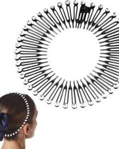 Diadema Peine Circular Flexible