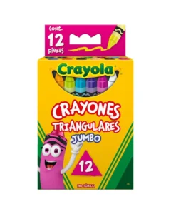 Crayola 12 Crayones Triangulares Jumbo